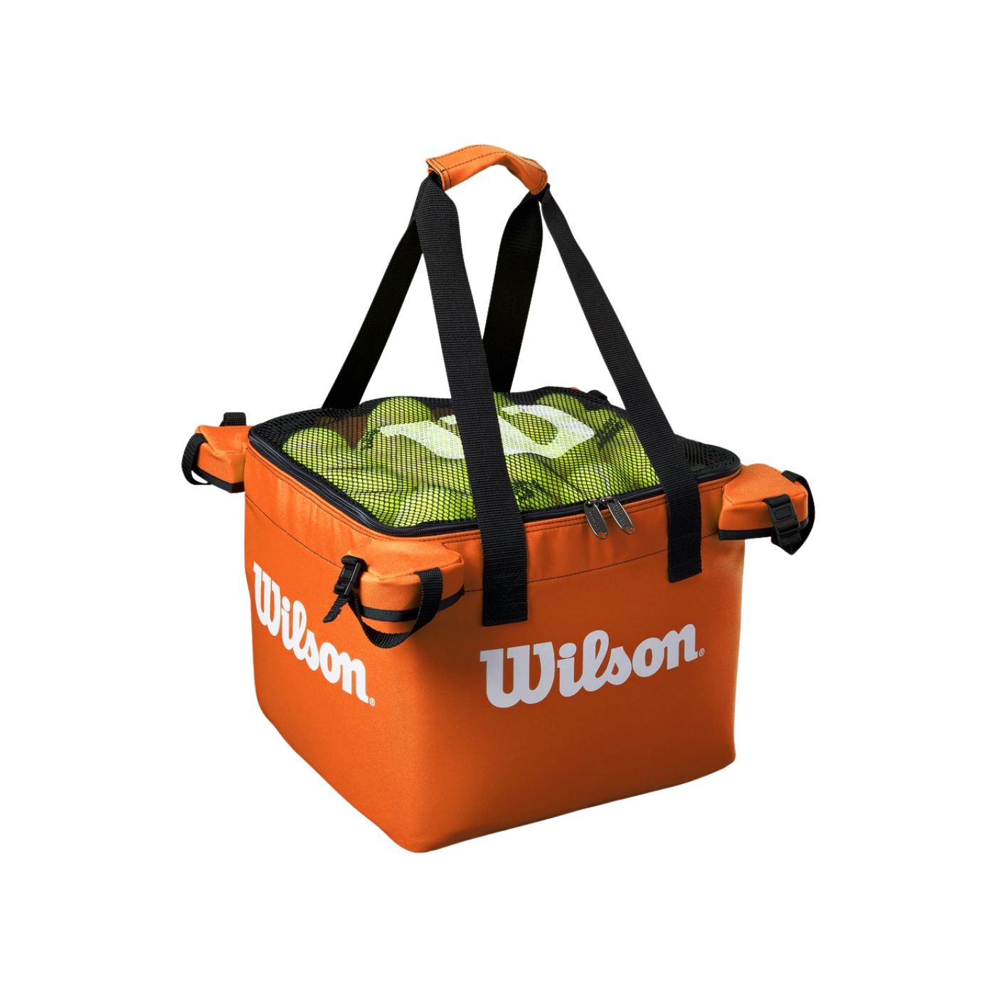 Wilson Teaching Cart Bag - Red Orange One Size Luggage Wilson