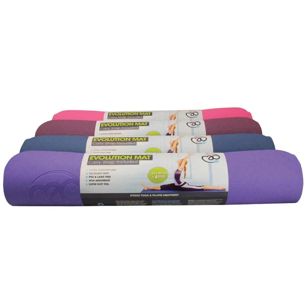 Fitness Mad Evolution Yoga Mat 4mm - Multicolor Accessories Fitness Mad