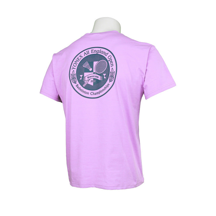 Yonex YOB22020 All England Souvenir 2022 T-Shirt Unisex - Lavender