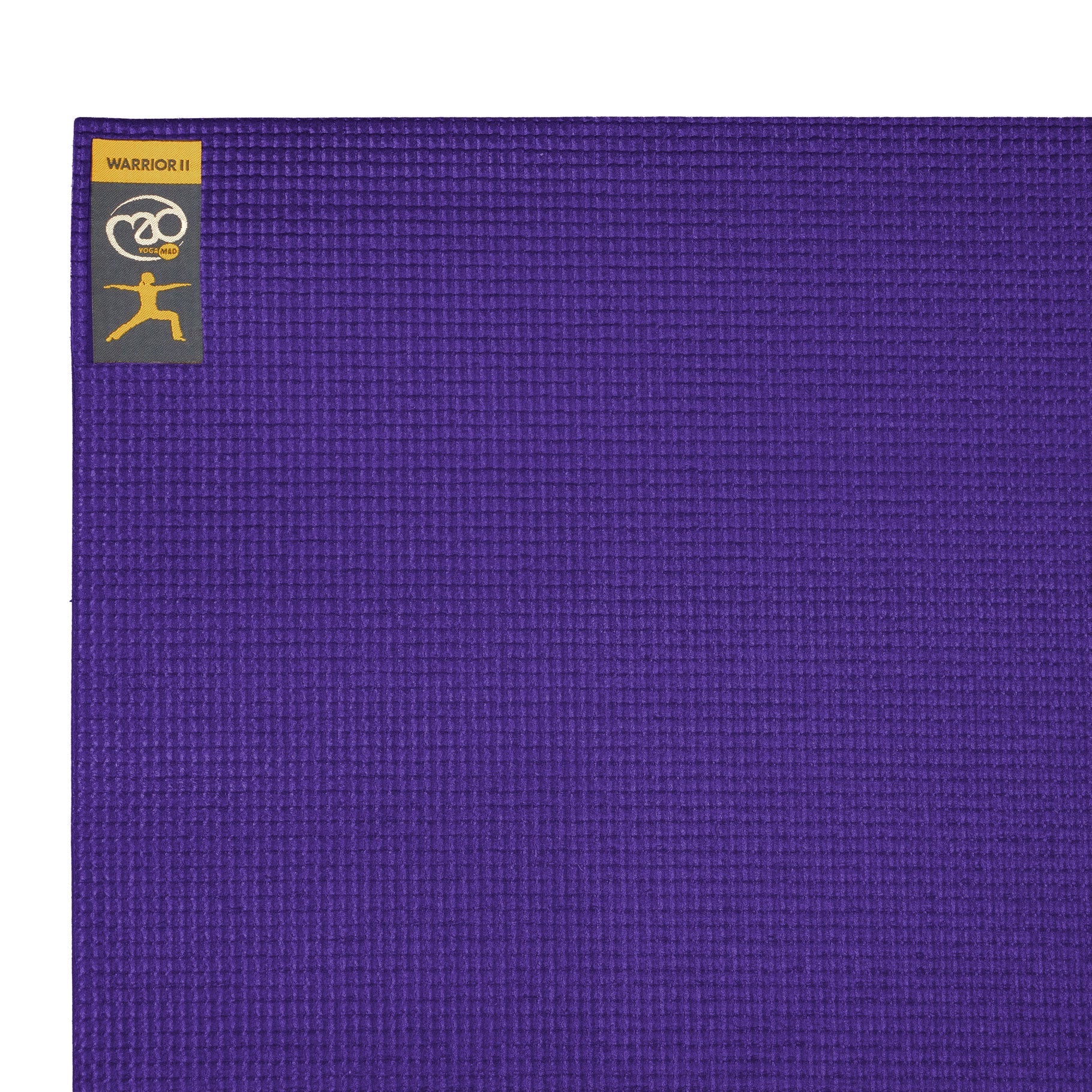 Fitness Mad Warrior II Plus Yoga Mat 6mm - Purple Accessories Fitness Mad