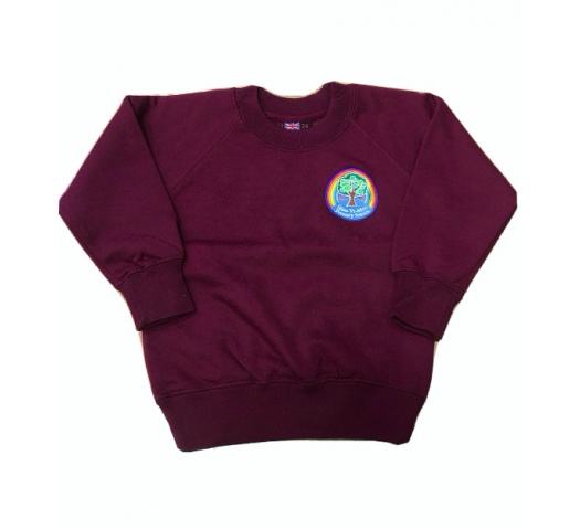 Glan-Yr-Afon Old Sweatshirt DARK MAROON (while stock last)