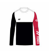 WRFC Long Sleeve Shirt Junior Black/Red/White