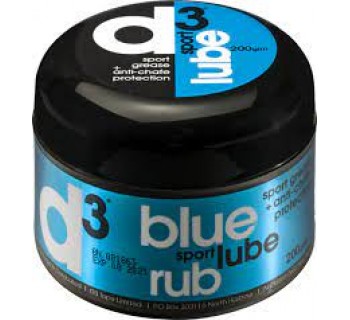 D3 Blue Sport Lube 200g Tub BLUE 