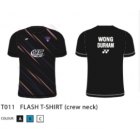 Durham T011MV Flash T-Shirt V Neck Mens BLACK