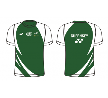Guernsey Beast Womens T Shirt GREEN/WHITE
