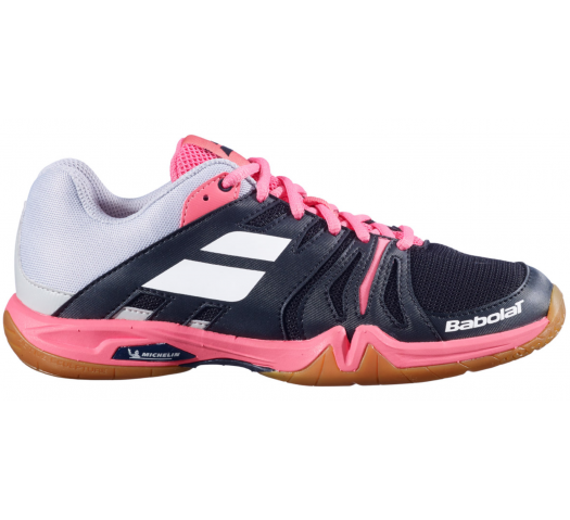 Babolat Shadow Team Women Court Shoes 2021 (BLACK/PINK)