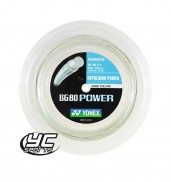 Yonex BG 80 Power White 200M Reel Badminton String