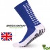 LUX Anti Slip Sports Socks (Calf ) BLUE