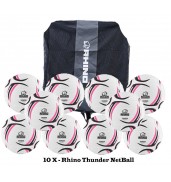 Rhino Thunder NetBall Bundle (10 balls) 