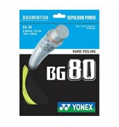 Yonex BG 80  Badminton String Set (YELLOW)